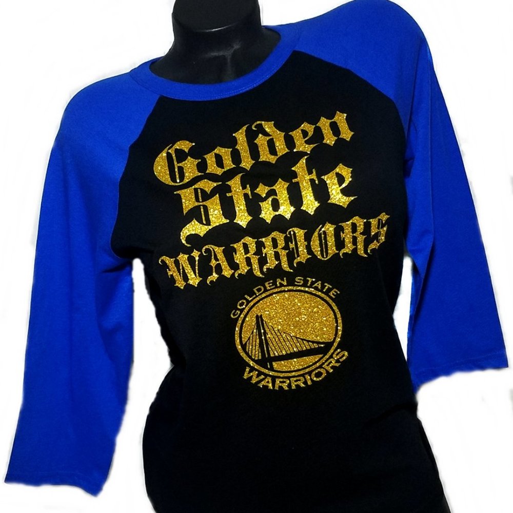 Golden State Warriors Baseball Tee. * Size ~ Small * New Without Tags *